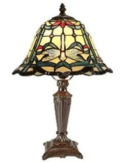 Outlet 💯 G&G Bro Aurora Tiffany Table Lamp ✨