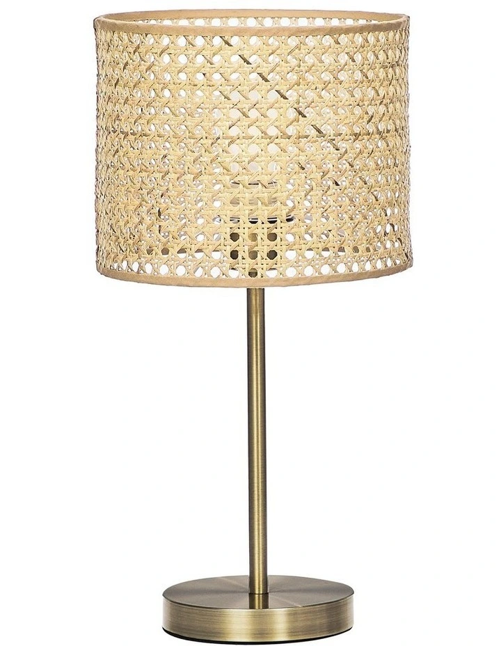 Promo ???? Cooper & Co St Lucia Rattan Table Lamp 50cm In Natural ???? 1 Promo ???? Cooper & Co St Lucia Rattan Table Lamp 50cm In Natural ????
