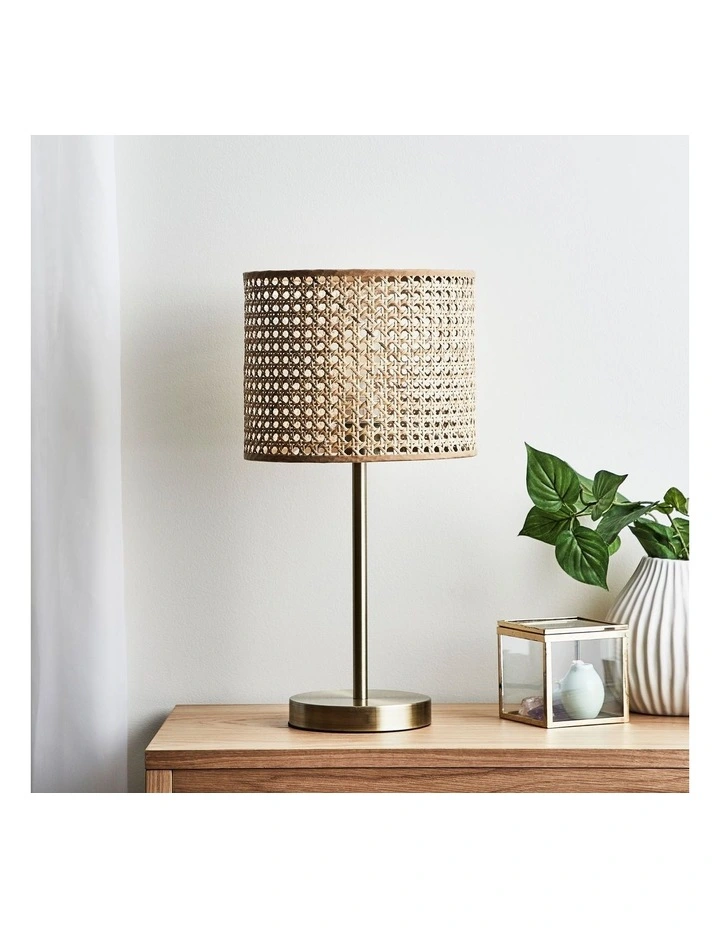 Promo ???? Cooper & Co St Lucia Rattan Table Lamp 50cm In Natural ???? 2 Promo ???? Cooper & Co St Lucia Rattan Table Lamp 50cm In Natural ???? - Image 2