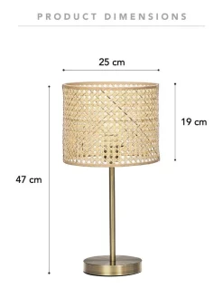 Promo ???? Cooper & Co St Lucia Rattan Table Lamp 50cm In Natural ???? 9 Promo ???? Cooper & Co St Lucia Rattan Table Lamp 50cm In Natural ???? -Oriel Lighting - shop unnamed file 106