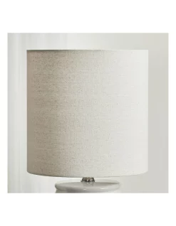 Deals ???? Cooper & Co Florence Modern Ceramic Table Lamp 46cm In White ❤️ -Oriel Lighting - shop unnamed file 1061