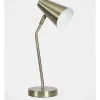 Budget 😀 Vue Trik Shiny Table Lamp 38x19x13cm In Gold 🎉