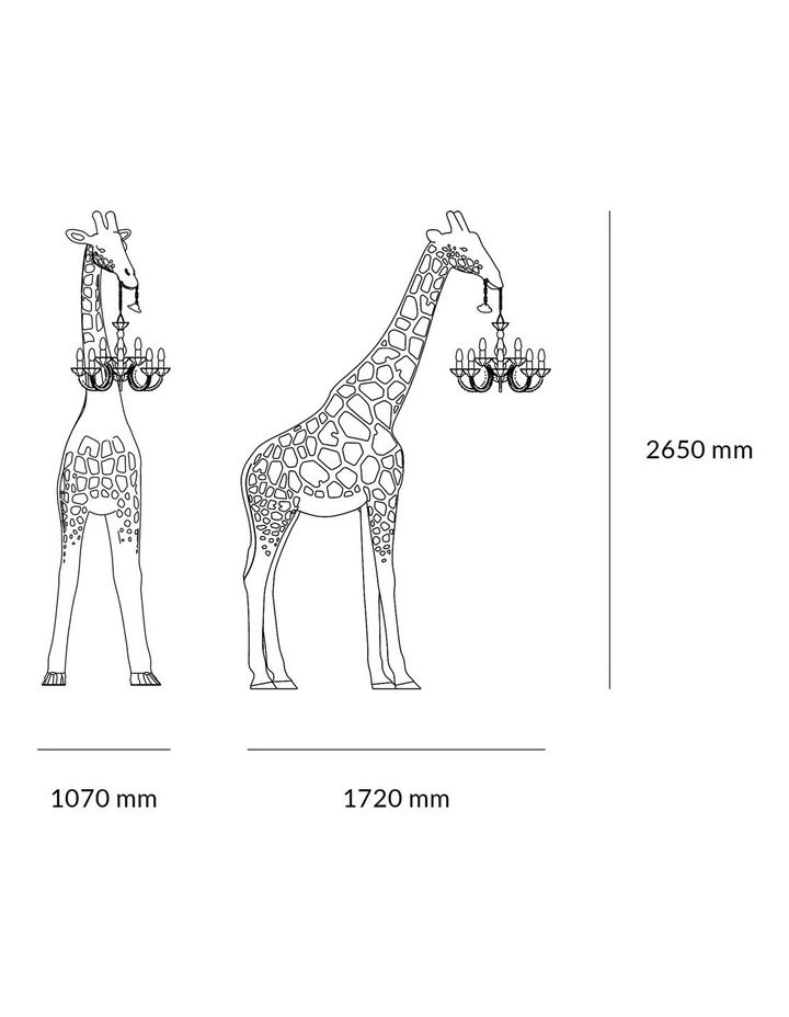 Best Sale π Qeebo Giraffe In Love Floor Lamp In Dusty Rose βοΈ - Image 2