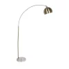 Cheapest ⭐ Sarantino Adjustable Height Arc Floor Lamp Antique Brass 🎁