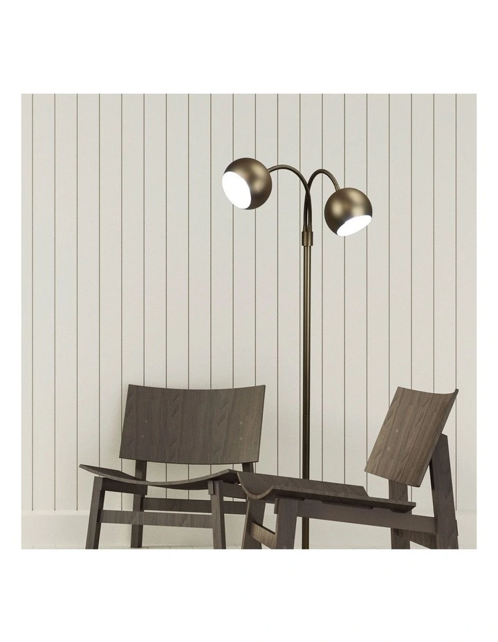 Wholesale π Oriel Lighting Bobo Twin Flexible Neck Floor Lamp In Bronze π - Image 2