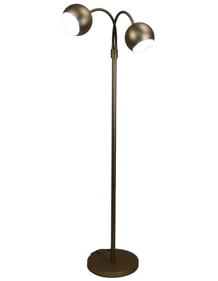 Wholesale π Oriel Lighting Bobo Twin Flexible Neck Floor Lamp In Bronze π - Image 3