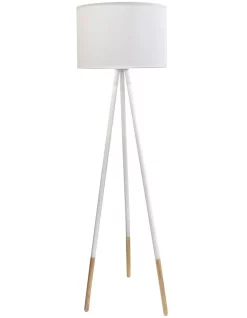 Best Pirce ✨ Salt&pepper Jansen Floor Lamp 50x155cm In White 🔔