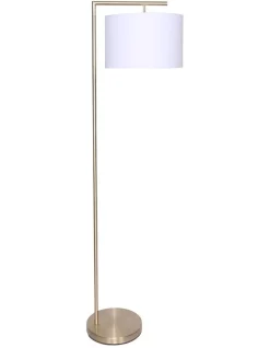 Brand new 💯 Sarantino Modern Arc Floor Lamp In Brass Finish 🥰