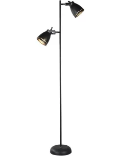 Flash Sale 🔥 Lexi Lighting Audrey Floor Lamp Black 🥰
