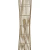 Coupon ❤️ Oriel Lighting Jambi Rattan Cane Floor Lamp Brown ⭐