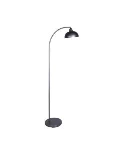 New ???? Sarantino Chic Industrial Adjustable Angle Floor Lamp Dark Grey ⭐