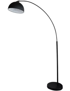 Best Pirce ✔️ Oriel Lighting DomeArc Retro Floor Lamp Black 🎁