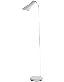 Flash Sale 👏 Oriel Lighting Thor Floor Lamp White 👍