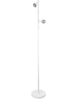 Best deal 👏 Oriel Lighting Daxam LED Twin Floor Lamp White 🧨