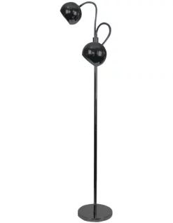 Promo 🥰 Oriel Lighting Bobo Twin Floor Lamp Gunmetal 🧨