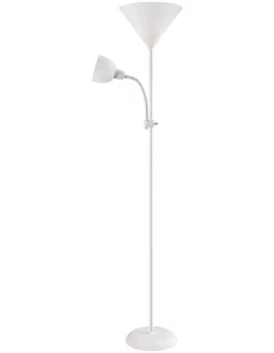 Wholesale 😍 Lexi Lighting Georgia 👩 Mother And Child Floor Lamp White ✔️