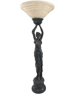 Best Pirce ✨ G&G Bro Egyption Lady Uplight Art Deco Floor Lamp ⌛