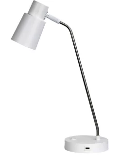 Best deal 😉 Oriel Lighting Rik Desk Lamp Brushed Chrome 🎉