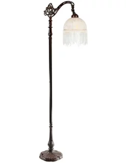 Cheap ✨ G&G Bro Beaded Edwardian Floor Lamp White 🔔