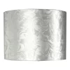 Buy 👍 Oriel Lighting 30cm Drum Shade Jaquard Ivory ⌛
