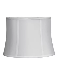 Cheap 👏 Oriel Lighting Lamp Shade 35cm Shantung Off-White 🔔