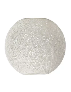 Outlet ⌛ Oriel Lighting Kono 25cm DIY Flush Mount Lamp Shade Only White ⭐