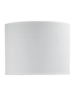 Best Pirce 🛒 Oriel Lighting 30cm Linen Drum Shade White 🔔