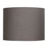 Hot Sale 🔔 Oriel Lighting 30cm Lamp Drum Shade Putty Burlap 🛒