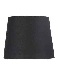 Brand new 😀 Oriel Lighting Linen Hardback Lamp Shade 38cm Black 🔔