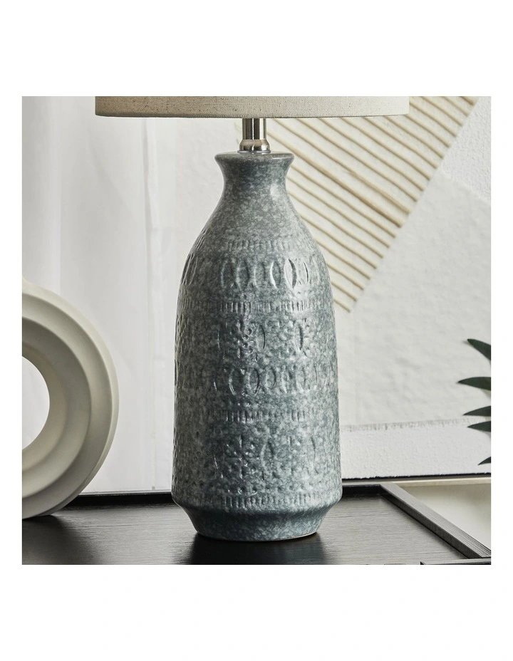 Wholesale π Cooper & Co Alanya Modern Ceramic Table Lamp 66cm In Sea Green/Cream π - Image 7