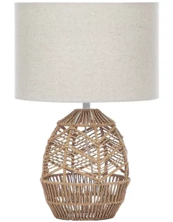 Best reviews of 🧨 Cooper & Co Cayman Paper Rope Weave Table Lamp 45cm In Natural ✔️