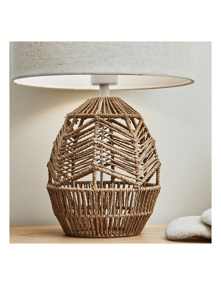 Best reviews of ???? Cooper & Co Cayman Paper Rope Weave Table Lamp 45cm In Natural ✔️ 4 Best reviews of ???? Cooper & Co Cayman Paper Rope Weave Table Lamp 45cm In Natural ✔️ - Image 4