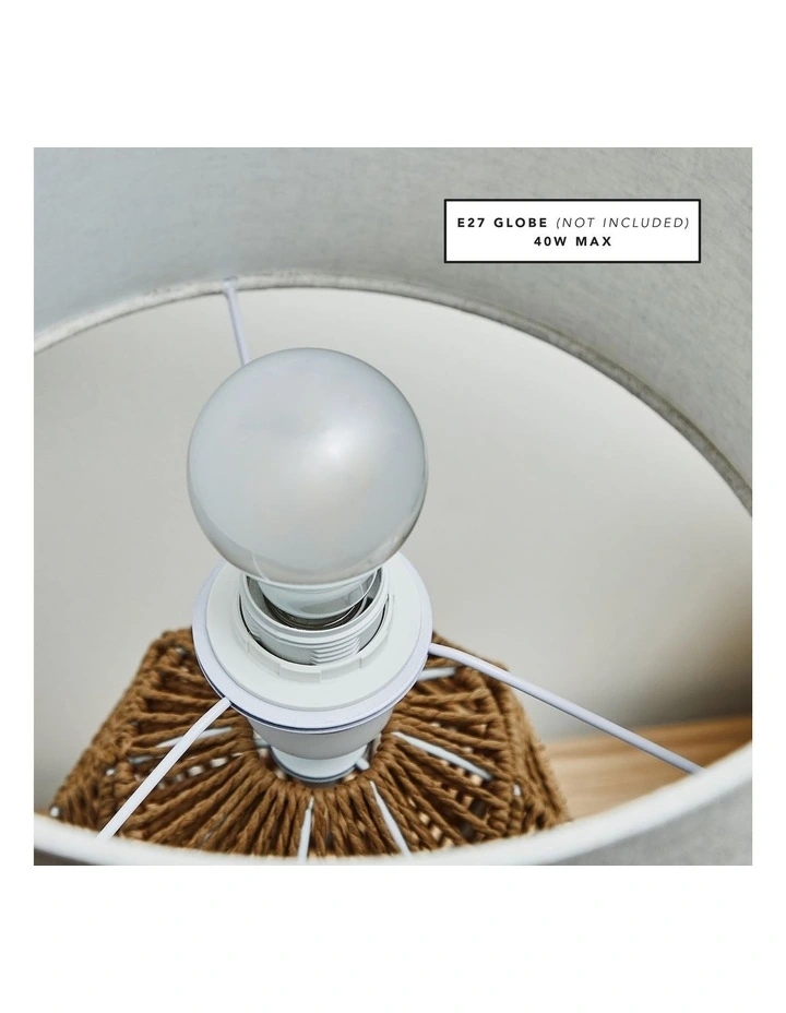 Best reviews of ???? Cooper & Co Cayman Paper Rope Weave Table Lamp 45cm In Natural ✔️ 7 Best reviews of ???? Cooper & Co Cayman Paper Rope Weave Table Lamp 45cm In Natural ✔️ - Image 7