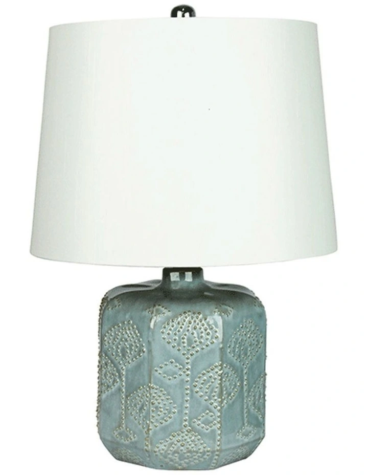 Coupon β€οΈ Oriel Lighting Bikki Complete Table Lamp Duck-Egg Blue π