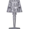 Cheap ⭐ Lightsup Online Eugenia Touch Table Lamp In Silver ✨