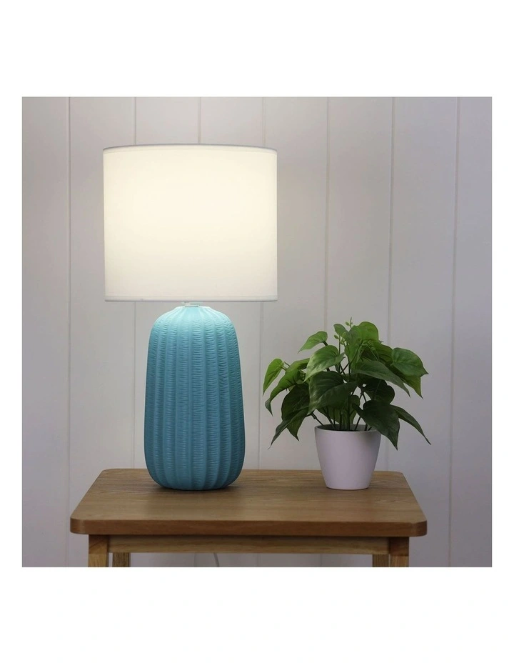 Wholesale ???? Oriel Lighting Benjy Ceramic Table Lamp 25cm Blue ???? 2 Wholesale ???? Oriel Lighting Benjy Ceramic Table Lamp 25cm Blue ???? - Image 2