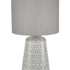Best reviews of ⭐ Oriel Lighting Moana Ceramic Table Lamp In Grey 🧨