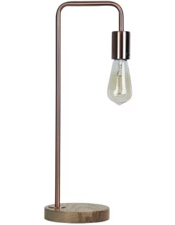 Discount 🔥 Oriel Lighting Lane Table Lamp Base Copper 😀