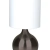 Outlet ❤️ Oriel Lighting Lotti Touch Table Lamp Gunmetal 🛒