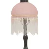 Cheapest 🔥 G&G Bro Beaded Victorian Table Lamp Pink 💯