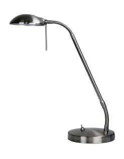 Best deal ⭐ Oriel Lighting Timo Led Desk Lamp Brushed Chrome 🧨