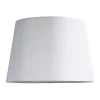 Buy 🤩 Oriel Lighting 35cm Shantung Table Lamp Shade White 👍