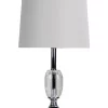 Hot Sale 🎁 Oriel Lighting Maya Crystal And Chrome Complete Table Lamp Silver 🤩