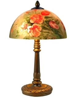 Outlet 😍 G&G Bro Hand Painted Table Lamp Yellow 🔥