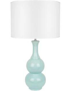 Coupon 🔥 Lexi Lighting Pattery Barn Ceramic Table Lamp Green ❤️