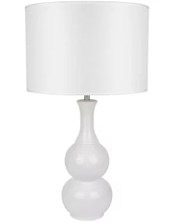 Discount 🔥 Lexi Lighting Pattery Barn Ceramic Table Lamp White 👍