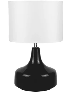 Hot Sale ⭐ Lexi Lighting Fat Shack Ceramic Table Lamp Navy Blue 🧨