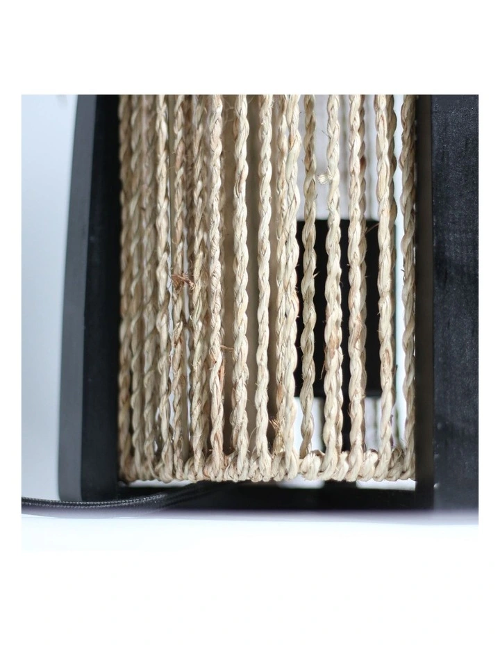 Outlet βοΈ Lexi Lighting Capsule Rattan Table Lamp Natural/Black π - Image 4