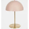 Outlet 😀 Vue Trom 30x30x46cm Copper Coloured Antique Table Lamp In Coral 😀