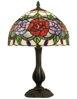 Cheap ❤️ G&G Bro Table Lamp Red Rose 👏